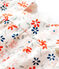 Baby Girls' Floral Organic Cotton Twill Dress MARSHMALLOW white/MULTICO white